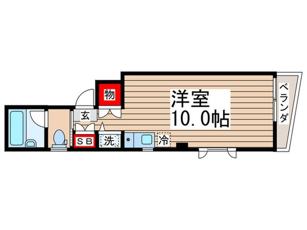 F＆Pビルの物件間取画像